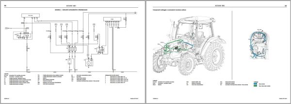 Landini Tractor 4 070D 4 080D 4 090D Service Manual 6638462A1 IT 3