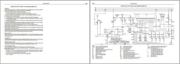 Landini Tractor 4 070V to 4 120GT Service Manual 6635338A2 ES 2