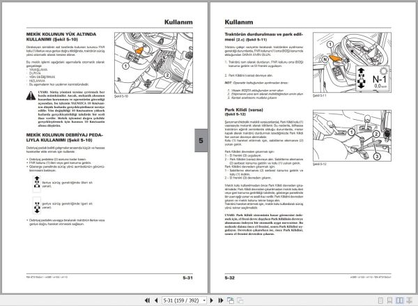 Landini Tractor 4 095 4 100 4 110 Operators Maintenance Manual 6701540A1 TR 2