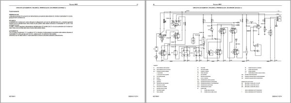 Landini Tractor 4630 4645 4655 ISM VRM Service Manual 6621066A1 IT 3