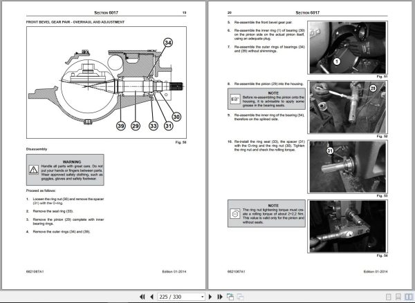 Landini Tractor 4630 4645 4655 ISM VRM Service Manual 6621067A1 EN 2