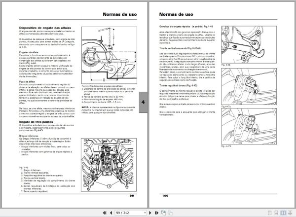 Landini Tractor 5 080H to 5 110H Techno Top Operators Maintenance Manual 6502921M1 PT 2