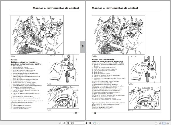 Landini Tractor 5 080H to 5 115H Techno And Top Operators Maintenance Manual 6506030M1 ES 2