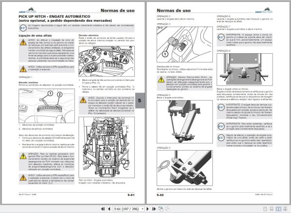 Landini Tractor 5 085 Operators Maintenance Manual 6717041A1 PT 2