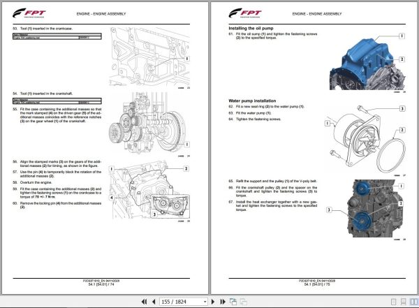 Landini Tractor 5 085 Series Service Manual 6699388A1 EN 2