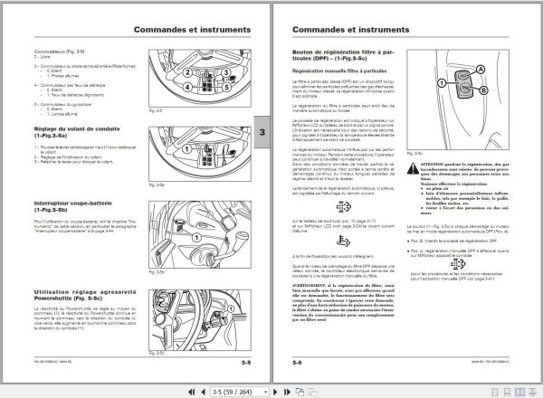 Landini Tractor 5 090D 5 100D 5 110D Tier4 Operators Maintenance Manual 6513366M2 FR 2