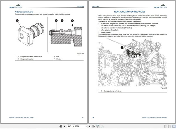 Landini Tractor 5 105 5 115 5 125 Service Manual 6646782A1 EN 2