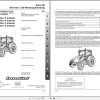 Landini Tractor 5H Series 5 090H to 5 115H Operators Maintenance Manual 6532710M1 DE 1