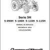 Landini Tractor 5H Series 5 090H to 5 115H Service Manual 6523670M1 ES 1
