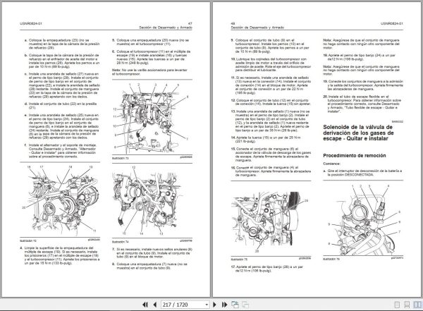 Landini Tractor 5H Series 5 090H to 5 115H Service Manual 6608521A1 ES 2