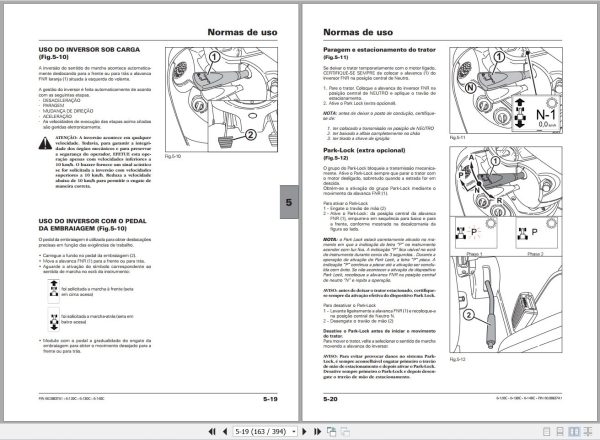 Landini Tractor 6 120C 6 130C 6 140C Operators Maintenance Manual 6620837A1 PT 2