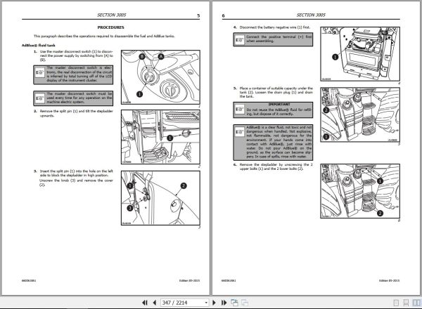 Landini Tractor 6 120C 6 130C 6 140C Service Manual 6603618A1 EN 2