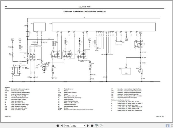 Landini Tractor 6 120C 6 130C 6 140C Service Manual 6603619A1 FR 3