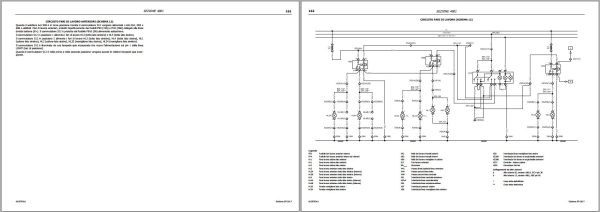 Landini Tractor 6 120C 6 130C 6 140C V SHIFT Service Manual 6629793A1 IT 3