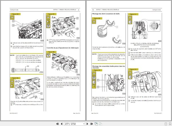 Landini Tractor 6 120C 6 130C 6 140C V SHIFT Service Manual 6629795A1 FR 2