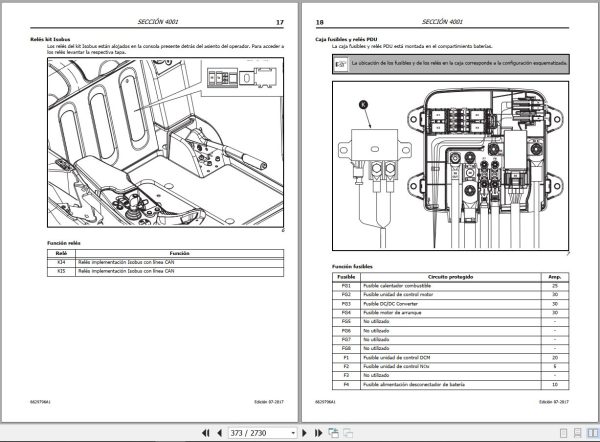 Landini Tractor 6 120C 6 130C 6 140C V SHIFT Service Manual 6629796A1 ES 2