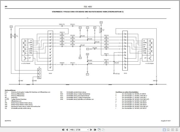 Landini Tractor 6 120C 6 130C 6 140C V SHIFT Service Manual 6629797A1 DE 3