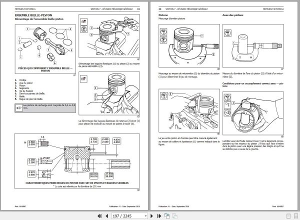 Landini Tractor 6 125C 6 135C 6 145C Service Manual 6642495A3 FR 3