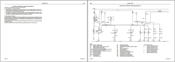 Landini Tractor 6 125C 6 135C 6 145C V Shift Service Manual 6642514A3 IT 3
