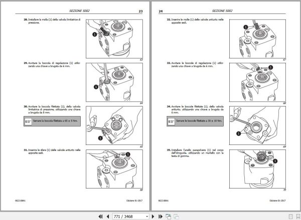Landini Tractor 6 145 to 7 215 ROBO SHIFT ACTIVE Service Manual 6622106A1 IT 2
