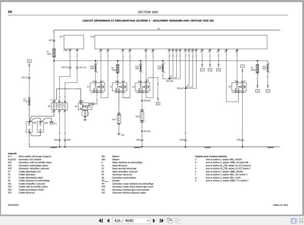 Landini Tractor 6 145 to 7 215 ROBO SHIFT Service Manual 6525455M2 FR 3