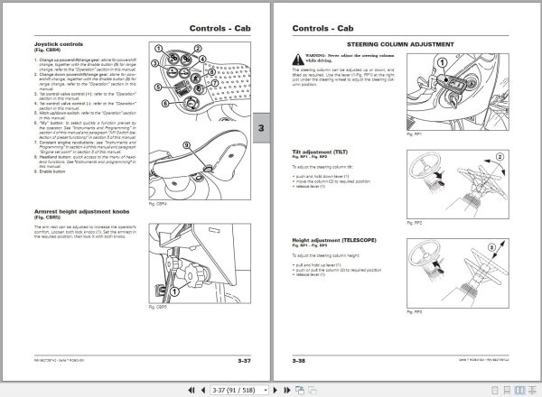 Landini Tractor 7 145 7 165 7 175 ROBO SIX Operators Maintenance Manual 6627397A2 EN 2