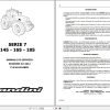 Landini Tractor 7 145 7 165 7 185 Service Manual 6513548M1 IT 1