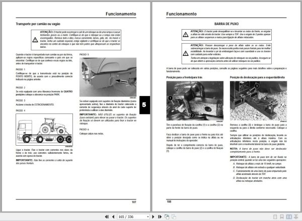 Landini Tractor 7 145 to 7 230 Operators Maintenance Manual 6501414M1 PT 2