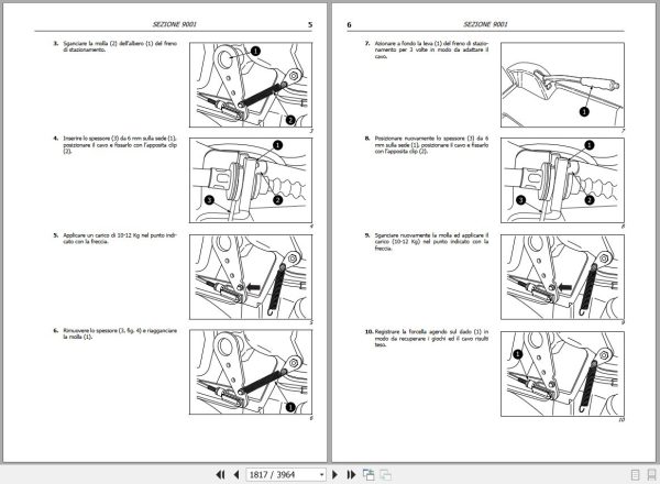 Landini Tractor 7 160 to 7 230 ROBO SIX Service Manual 6640175A3 IT 2