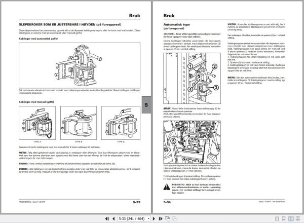 Landini Tractor 7 175 7 190 V SHIFT Operators Maintenance Manual 6610772A2 NO 2