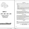 Landini Tractor 7 180 to 7 235 Service Manual 6512917M1 IT 1