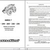Landini Tractor 7 180 to 7 235 Service Manual 6522764M1 ES 1