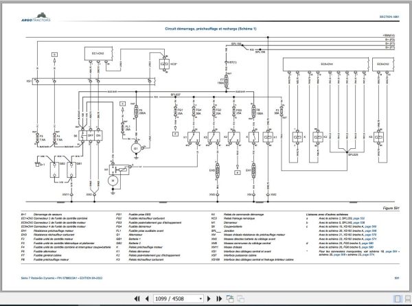 Landini Tractor 7 200 7 210 7 230 ROBO SIX Service Manual 6708023A1 FR 3