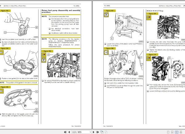 Landini Tractor 7070IS to 90105AR Service Manual 6530633M1 EN 2