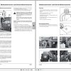 Landini Tractor 7075IS to 90115AR Operators Maintenance Manual 6631038A1 DE 2