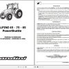 Landini Tractor ALPINE 65 75 85 Powershuttle Service Manual 3676094M2 IT 1