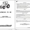 Landini Tractor ALPINE 65 75 85 Service Manual 3676095M1 EN 1