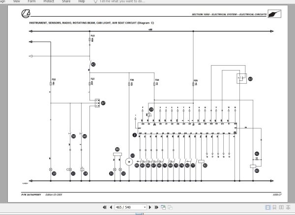 Landini Tractor ALPINE 65 75 85 Service Manual 3676095M2 EN 3