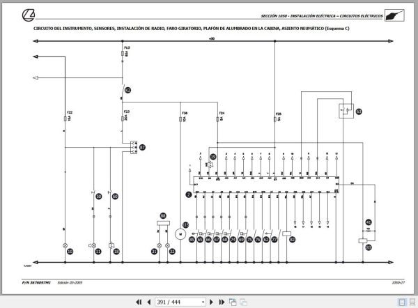 Landini Tractor ALPINE 65 75 85 Service Manual 3676097M1 ES 3