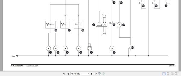 Landini Tractor ALPINE 65 75 85 Service Manual 3676099M1 DE 3