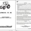 Landini Tractor ALPINE 65 75 85 Service Manual 3676099M2 DE 1