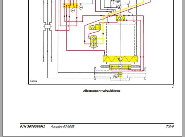 Landini Tractor ALPINE 65 75 85 Service Manual 3676099M2 DE 3