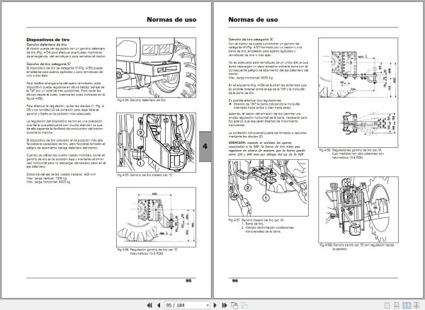 Landini Tractor Apline 65 75 85 Operators Maintenance Manual 3667254M2 ES 2