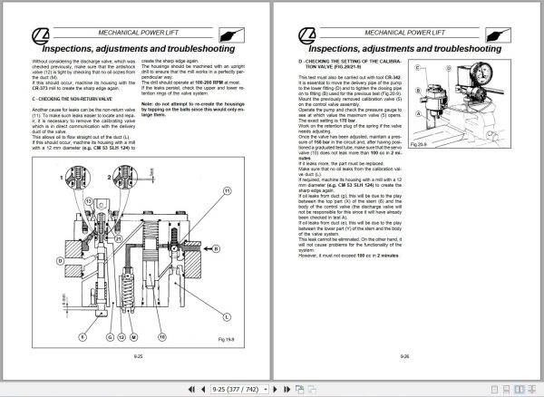 Landini Tractor Atlantis 70 to Ghibli 100 Service Manual 3661514M2 EN 2