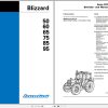 Landini Tractor Blizzard 50 to 95 Operators Maintenance Manual 3539561M3 DE 1