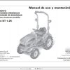 Landini Tractor DT 1 25 Operators Maintenance Manual 6512650M1 ES 1