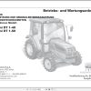 Landini Tractor DT 1 40 1 50 Operators Maintenance Manual 6512662M1 DE 1