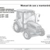 Landini Tractor DT 1 40 DT 1 50 Operators Maintenance Manual 6512661M1 ES 1