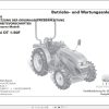 Landini Tractor DT 1 50F Operators Maintenance Manual 6512667M1 DE 1