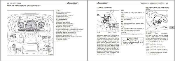 Landini Tractor DT 1 55M DT 1 55MQ Operators Maintenance Manual 6512671M1 ES 2